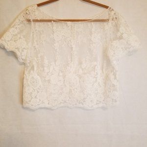 Watters Matthia Topper for Wedding Gown